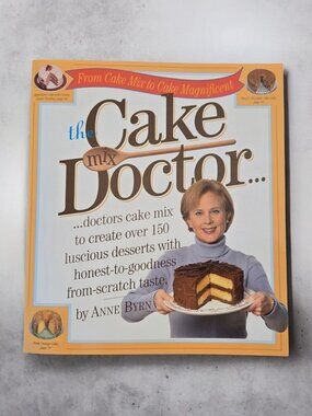 THE CAKE MIX DOCTOR Cookbook Vintage 150+ Dessert Recipes by Anne Byrn